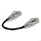 Add-On 6IN RJ-45 MALE TO RJ-45 MALE CAT6 STRAIGHT BLACK SLIM UTP COPPER PVC P ADD-0-5FSLCAT6-BK - alternate 5